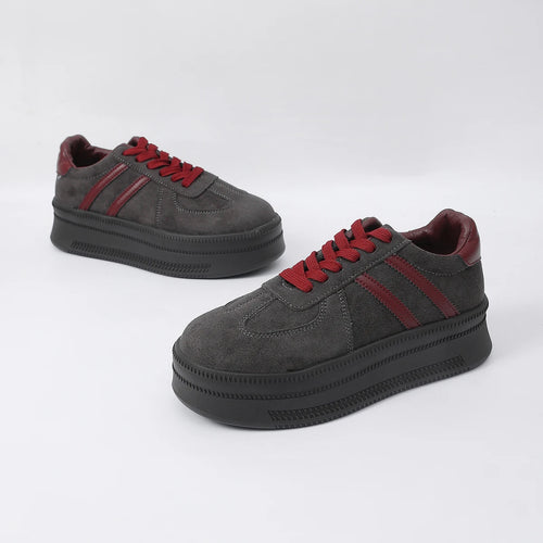 Korean-style lace-up fall shoes, comfortable